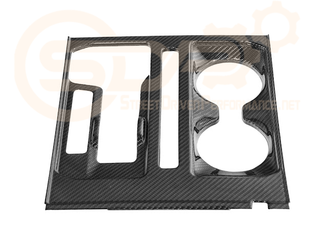 2021-UP FORD F-150 | FACTORY STYLE CARBON FIBER CENTER CONTROL GEAR SHIFT PANEL COVER