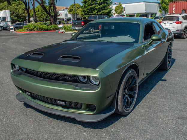 08-UP DODGE CHALLENGER HELLCAT REDEYE FRONT HOOD - Primer Black