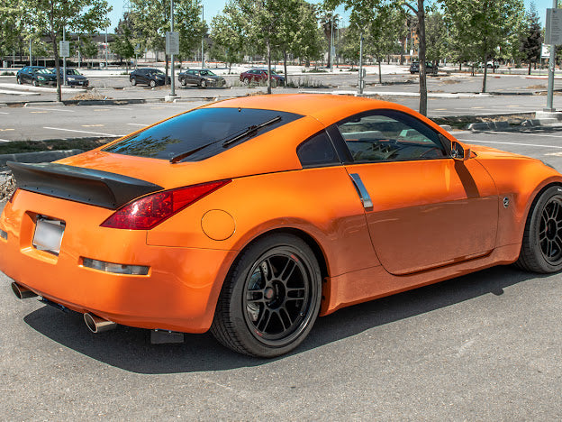 2003-2008 Nissan 350Z RB Style ABS Plastic Ducktail Rear Trunk Lid Wing Spoiler