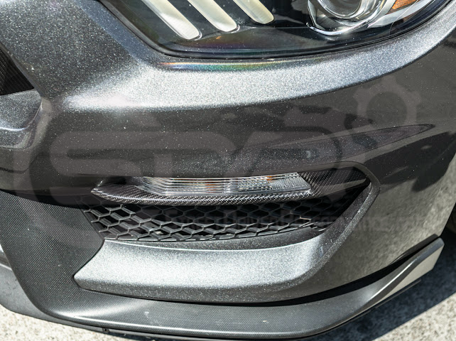 2015-2020 FORD MUSTANG SHELBY GT350 | FRONT FOG LIGHT EYEBROW TRIM COVER