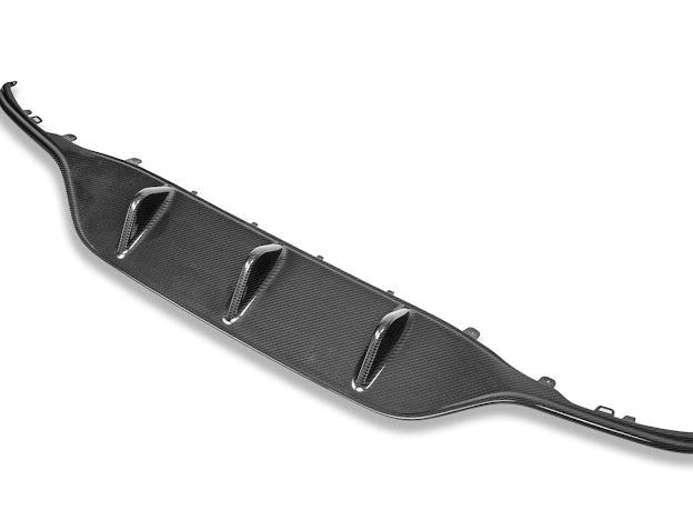 2015-2018 W205 Mercedes C-Class AMG Sport Style CARBON FIBER Rear Bumper Lower Diffuser