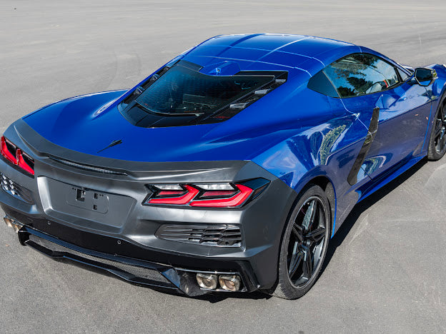 2020-PRESENT CORVETTE C8 STINGRAY & Z51 | Z06 CONVERSION REAR BUMPER & SPOILER KIT