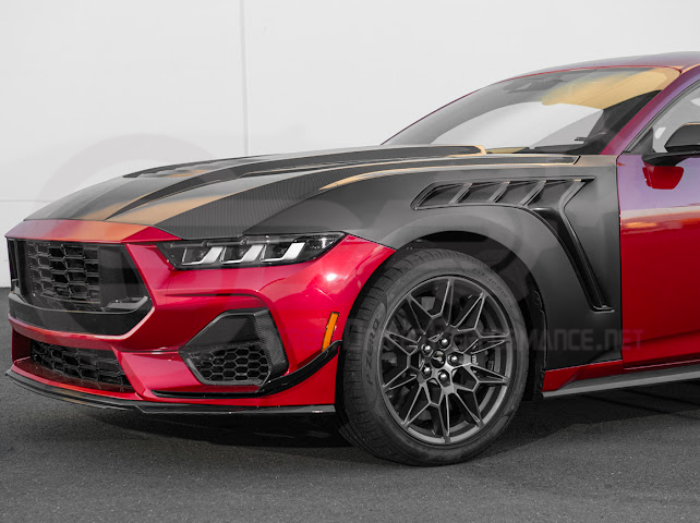 2024-UP FORD MUSTANG S650 | GTD STYLE FRONT SIDE VENTED FENDERS