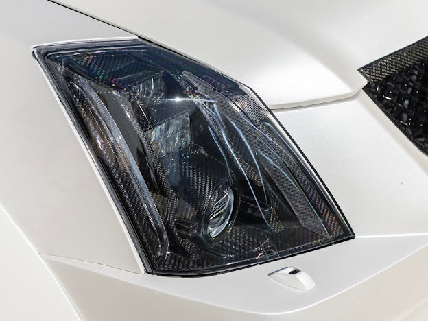 2009-2015 Cadillac CTS/CTS-V V2 SDP Carbon Fiber Headlight  Internal Housings Bezels