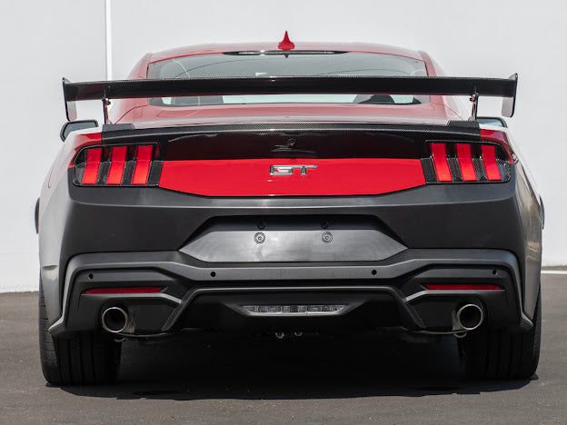 2024-Up Ford Mustang S650 | Factory Style PRIMED BLACK Rear Bumper Cover Replacement