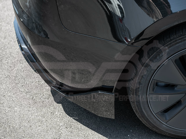 2024-UP TESLA MODEL 3 TRACK STYLE REAR BUMPER DIFFUSER