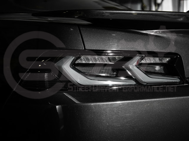 2014-2015 CHEVROLET CAMARO | GM C8 CORVETTE STYLE SEQUENTIAL SIGNAL LED REAR TAILLIGHT PAIR (CLEAR OR SMOKE TINTED LENSES)