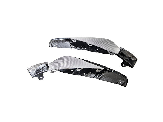 2021-Up BMW G82 / G83 M4 | Factory Extended Style Carbon Fiber Front Lip Splitter Pair Ground Effects