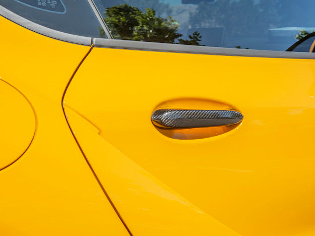 2020-Up Toyota GR Supra A90 A91 | Factory Style CARBON FIBER Side Door Handle Cover (Pair)
