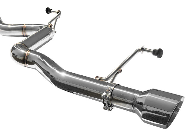 2024-Up Ford Mustang GT 5.0L | T-304 Straight Through Cat Back Dual Tips Exhaust