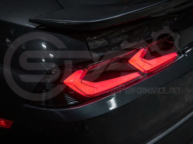 2014-2015 CHEVROLET CAMARO | GM C8 CORVETTE STYLE SEQUENTIAL SIGNAL LED REAR TAILLIGHT PAIR (CLEAR OR SMOKE TINTED LENSES)