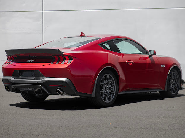 2024-UP FORD MUSTANG S650 | CARBON FIBER REAR TRUNK DUCKTAIL INTEGRATED WING SPOILER MODULE