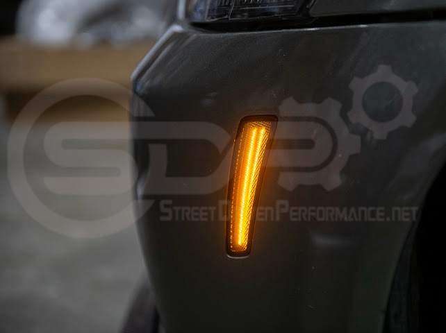 2008-2009 Pontiac G8 | Front Clear / Amber / or Smoke Lens Amber Light LED Side Markers Pair
