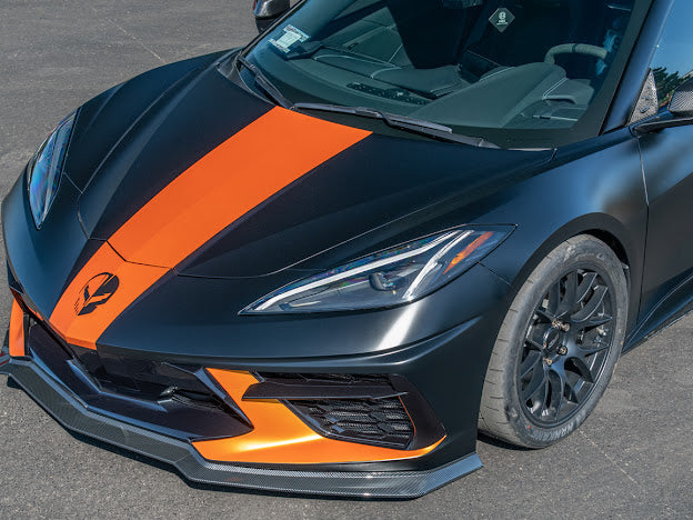 2020+ C8 Corvette - "Z51 Style" Front Splitter / Lip Rocker Panel Ground Effects
