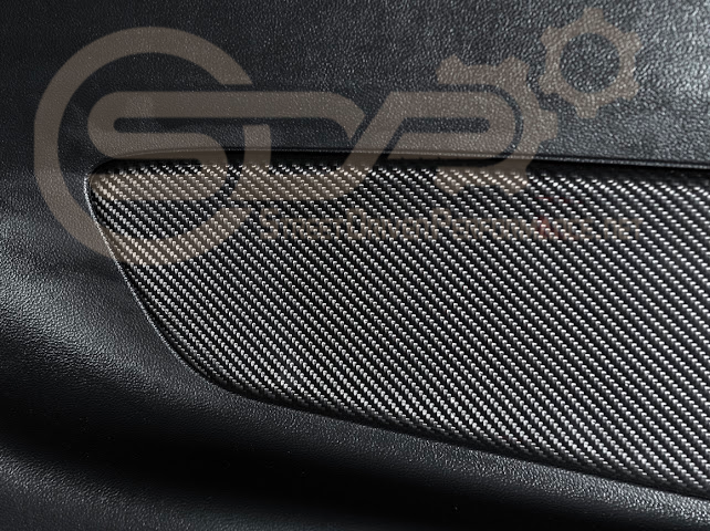 2015-2023 FORD MUSTANG S550 |CARBON FIBER REAR SEAT DECORATIVE BOARD PANEL COVER