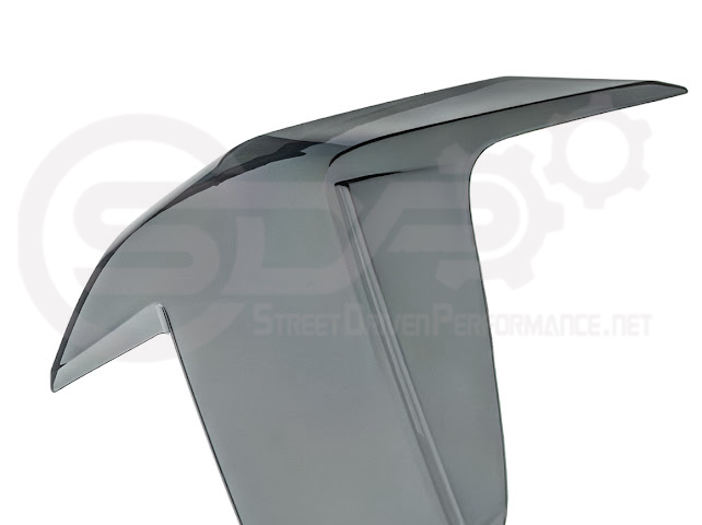 2020-Up Cadillac CT4 | SMOKE TINTED Rear Tail Light Trim Bezel Cover Pair