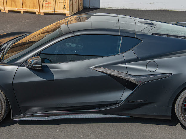 2023+ CORVETTE C8 E-RAY / Z06 | CARBON FIBER DOOR SCOOP