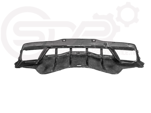 2020-UP CORVETTE C8 | CARBON FIBER REAR BUMPER DIFFUSER QUAD EXIT