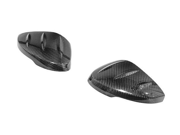 2023+ Acura Integra & 2022+ Honda Civic | JDM Mugen Style CARBON FIBER Side Mirror Covers Cap Replacement Clip-On (Pair)