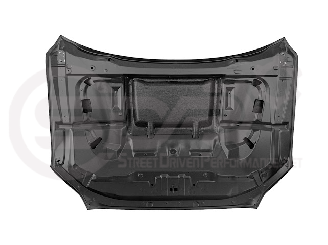 2022-UP TOYOTA TUNDRA | SDP CARBON FIBER FRONT VENTED HOOD WITH SIDE VENTS