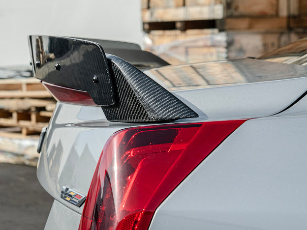 2016-2019 ATS-V Sedan  | Wickerbill Trunk Spoiler Wing Carbon Fiber