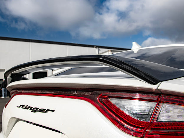 2018-Up Kia Stinger Scorpion GT Style GLOSSY BLACK Rear Trunk Lid Wing Spoiler