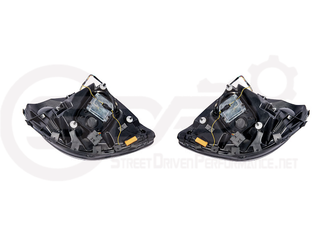 2005-2013 CHEVROLET CORVETTE C6 | C7 STYLE PROJECTOR LED SEQUENTIAL SIGNAL TURN HEADLIGHTS (PAIR)