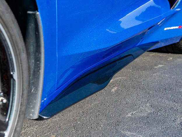 2020+ CHEVROLET CORVETTE C8 STINGRAY | Z06 PACKAGE SIDE SKIRTS ROCKER PANELS GROUND EFFECTS