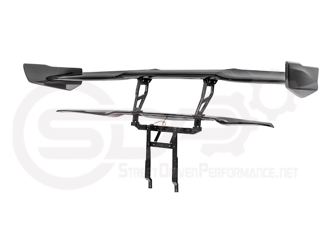 2014-2019 CHEVROLET CORVETTE C7  | EXTENDED REAR HIGH SPOILER WITH WING RISER