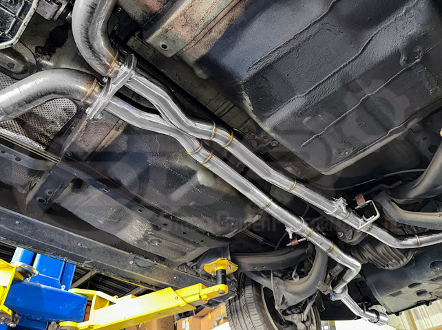 2005-2006 PONTIAC GTO | T-304 STRAIGHT-THROUGH CAT-BACK EXHAUST W/ 4" TIPS