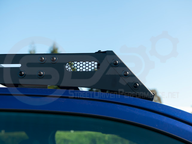 2016-2023 Toyota Tacoma | Extreme Off-Road Version 2 Carbon Steel Black Top Roof Rack Cargo Luggage Carrier