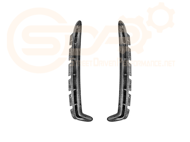 2015-20 FORD MUSTANG | CARBON FIBER FRONT SIDE FENDER VENT COVER