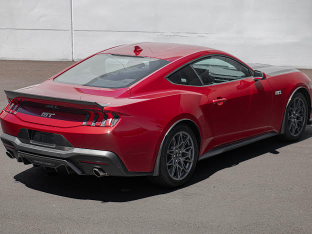 2024-UP FORD MUSTANG S650 | CARBON FIBER REAR TRUNK DUCKTAIL INTEGRATED WING SPOILER MODULE