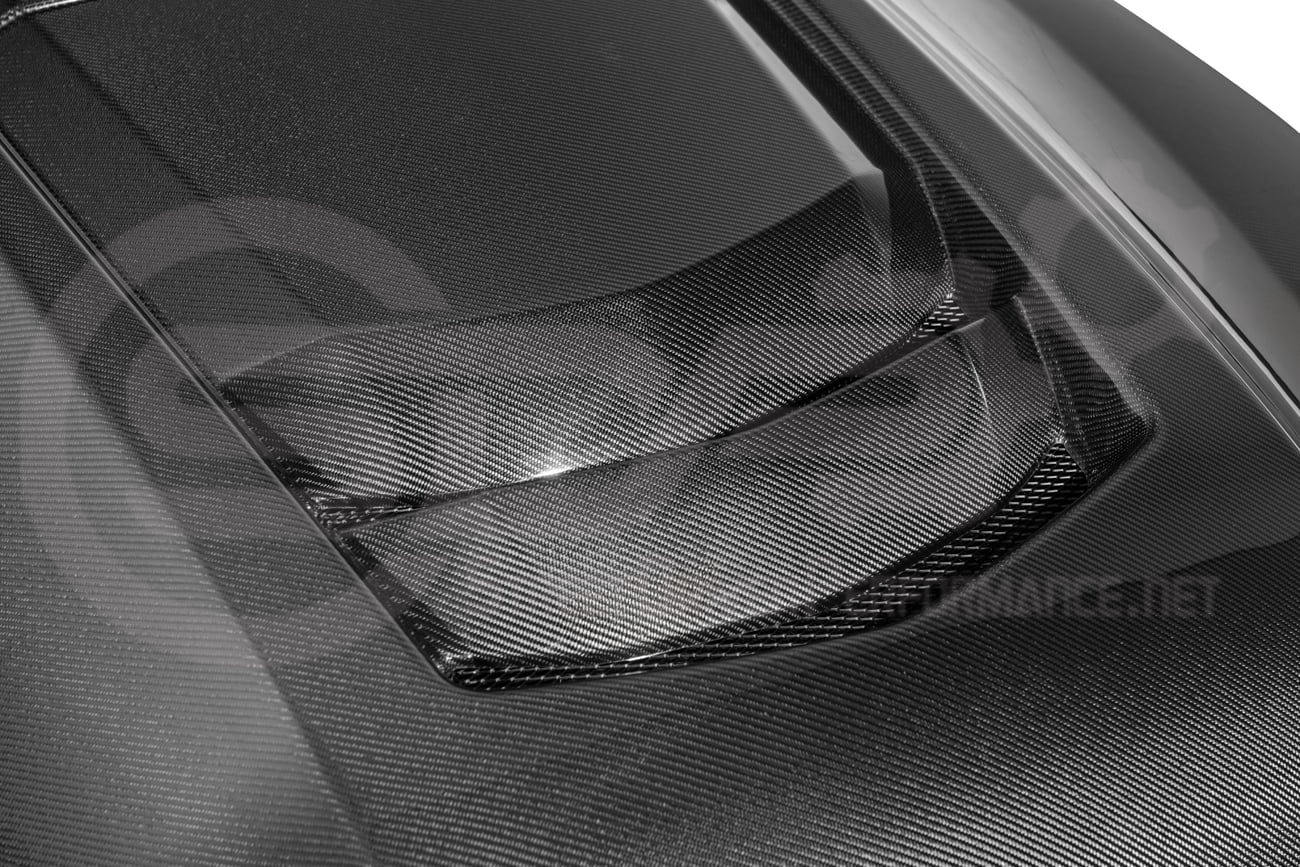 2004-2006 PONTIAC GTO | ZR1 STYLE CARBON FIBER FRONT VENTED COWL HOOD