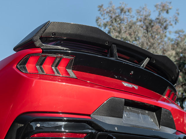 2024-UP FORD MUSTANG S650 | DARKHORSE STYLE REAR WICKERBILL WING SPOILER