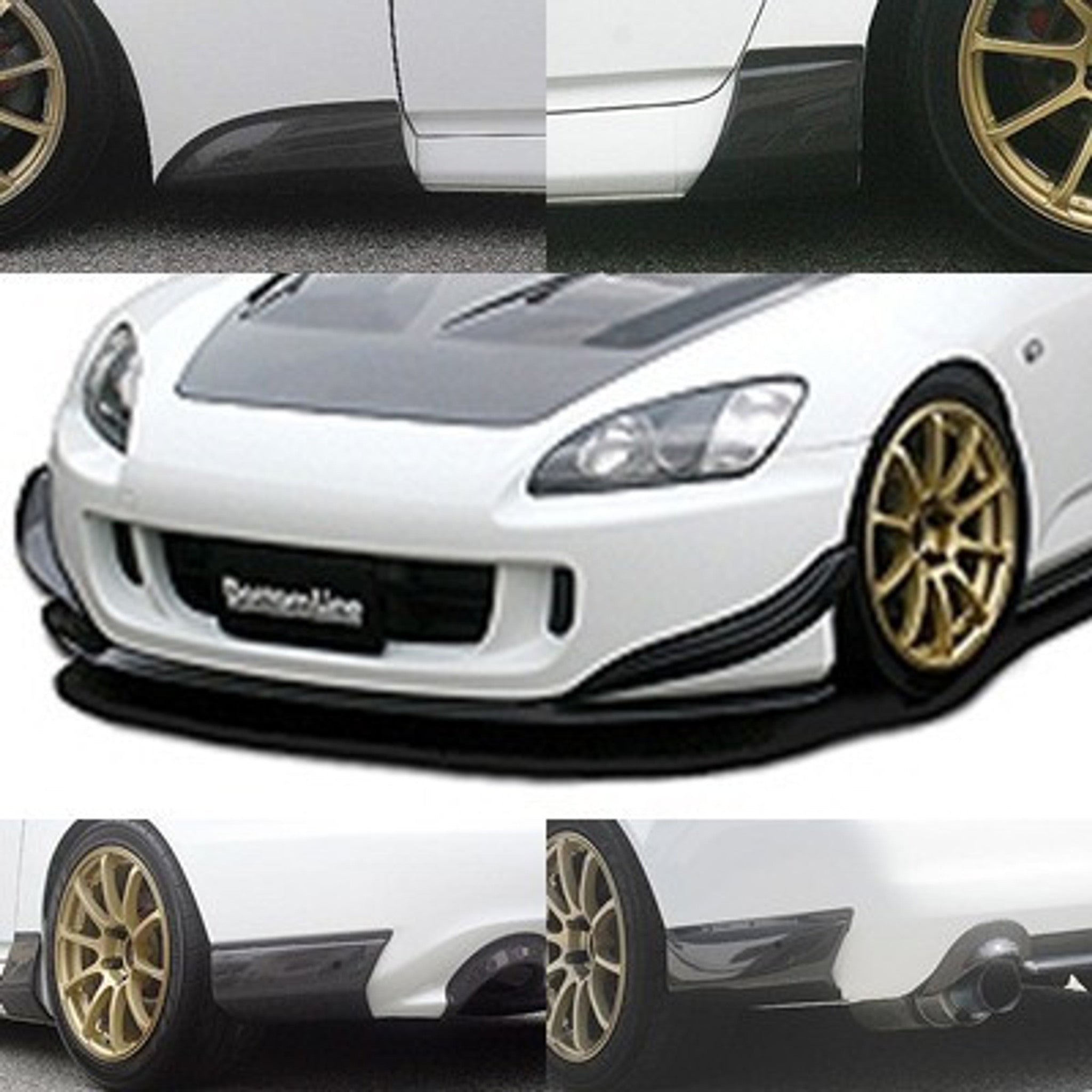 Charge Speed 2005-2009 Honda S2000 AP-2 Full Cowl Kit Carbon