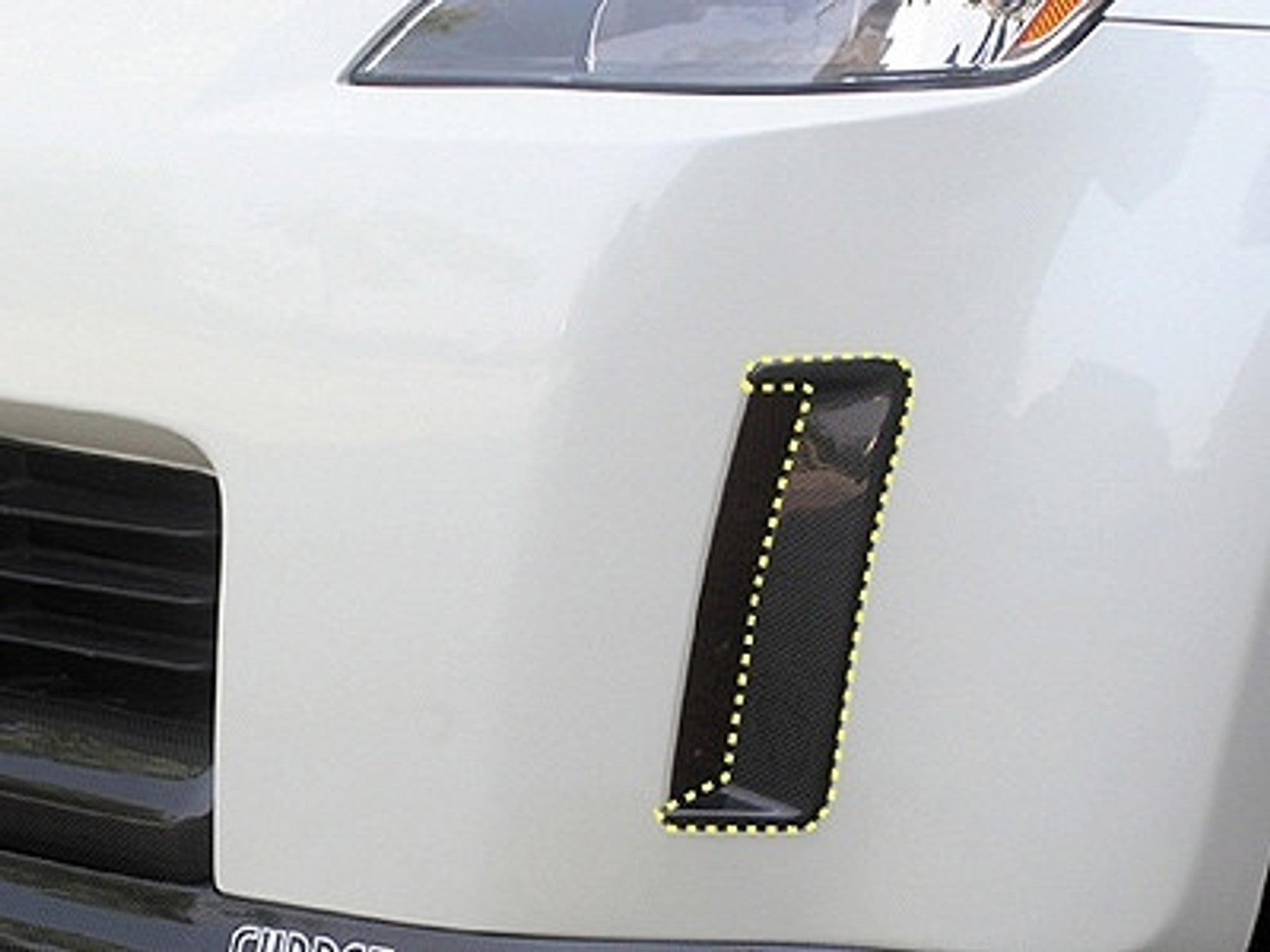 Charge Speed 2003-2005 Nissan 350Z Reflector Cowl Carbon for Front Bumper