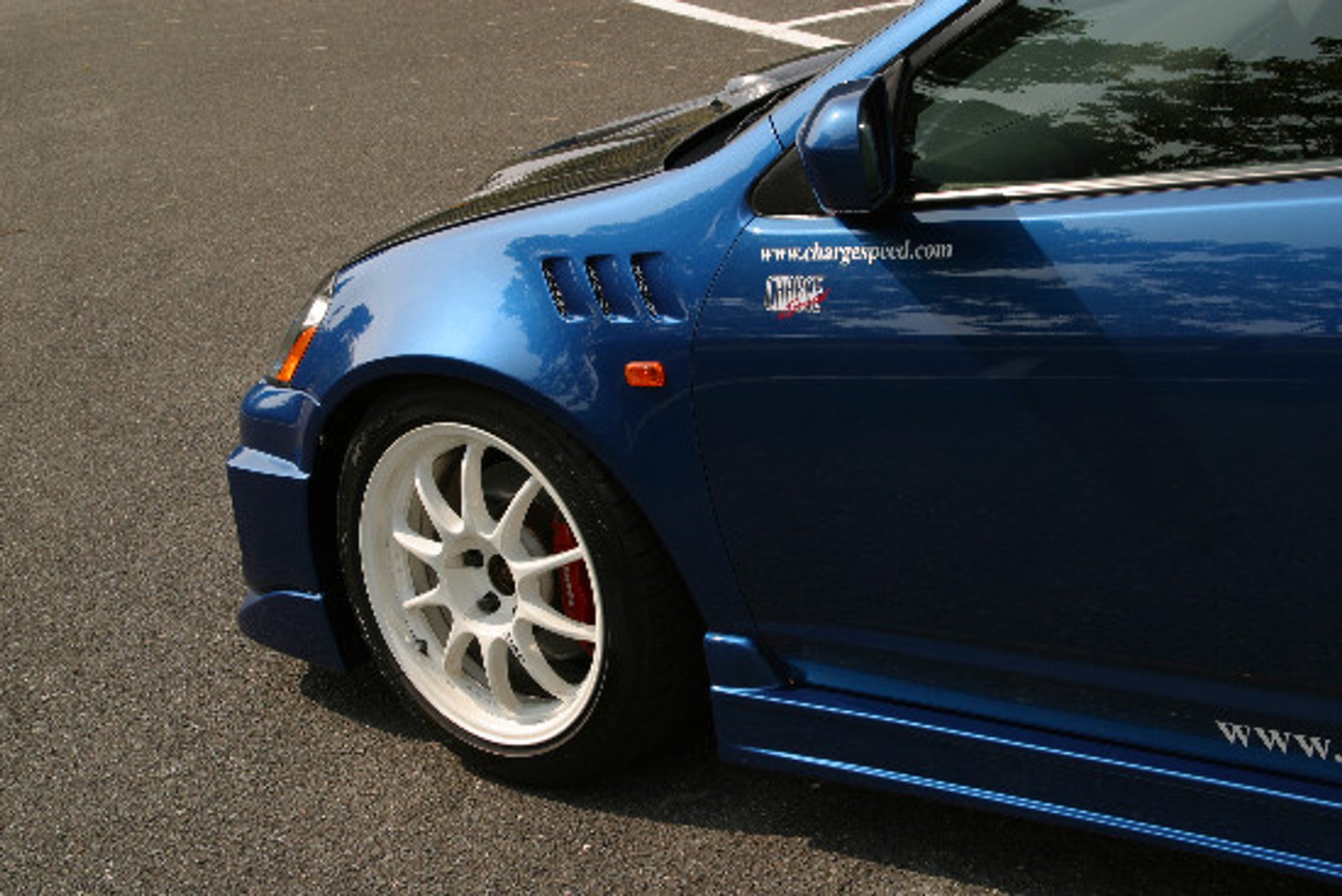 Charge Speed 2002-2006 Acura RSX DC-5 Front 20mm Wide Fender