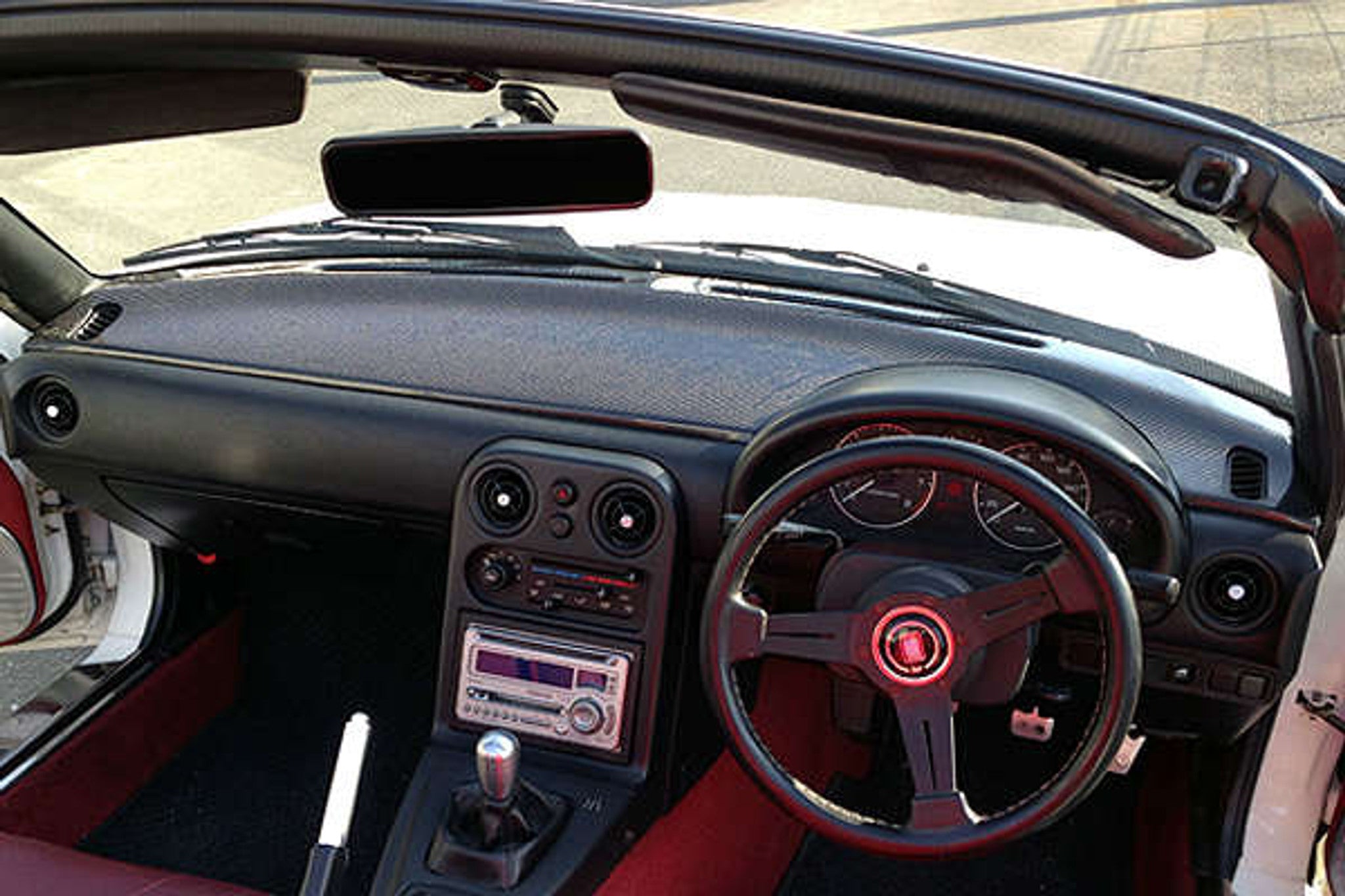 Charge Speed 1990-1998 Mazda Miata Carbon Dashboard Cover