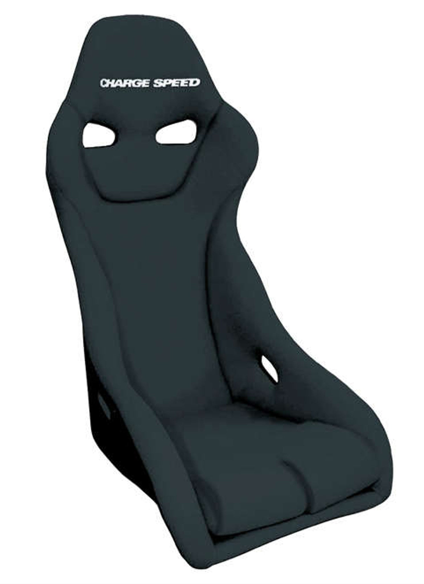 Charge Speed Bucket Racing Seat Genoa-S Type FRP Black