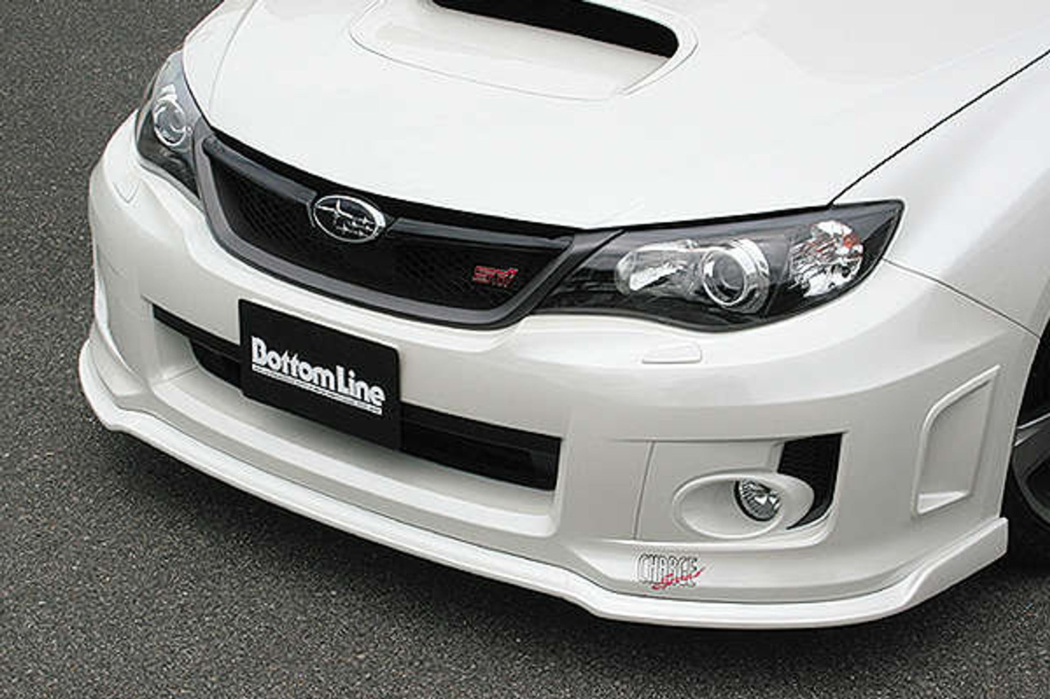 Charge Speed 2011-2014 Subaru WRX STi GR-B/ GV-B Hatchback/ Sedan Bottom Line Type 2 FRP Front Lip for STi