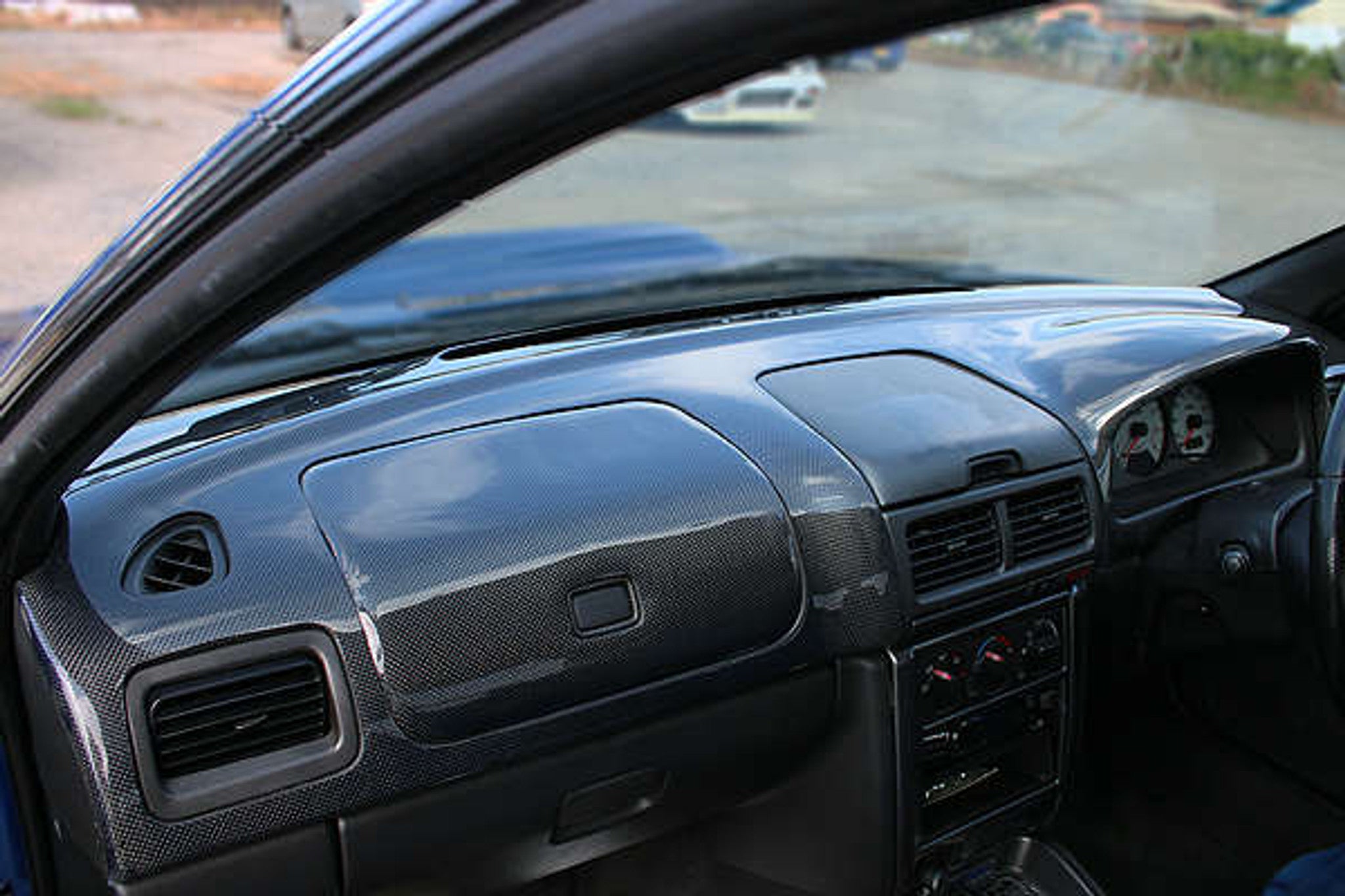 Charge Speed 1993-1998 Subaru Impreza GC8, Ver 4, 5, 6 OEM Carbon Dashboard Cover