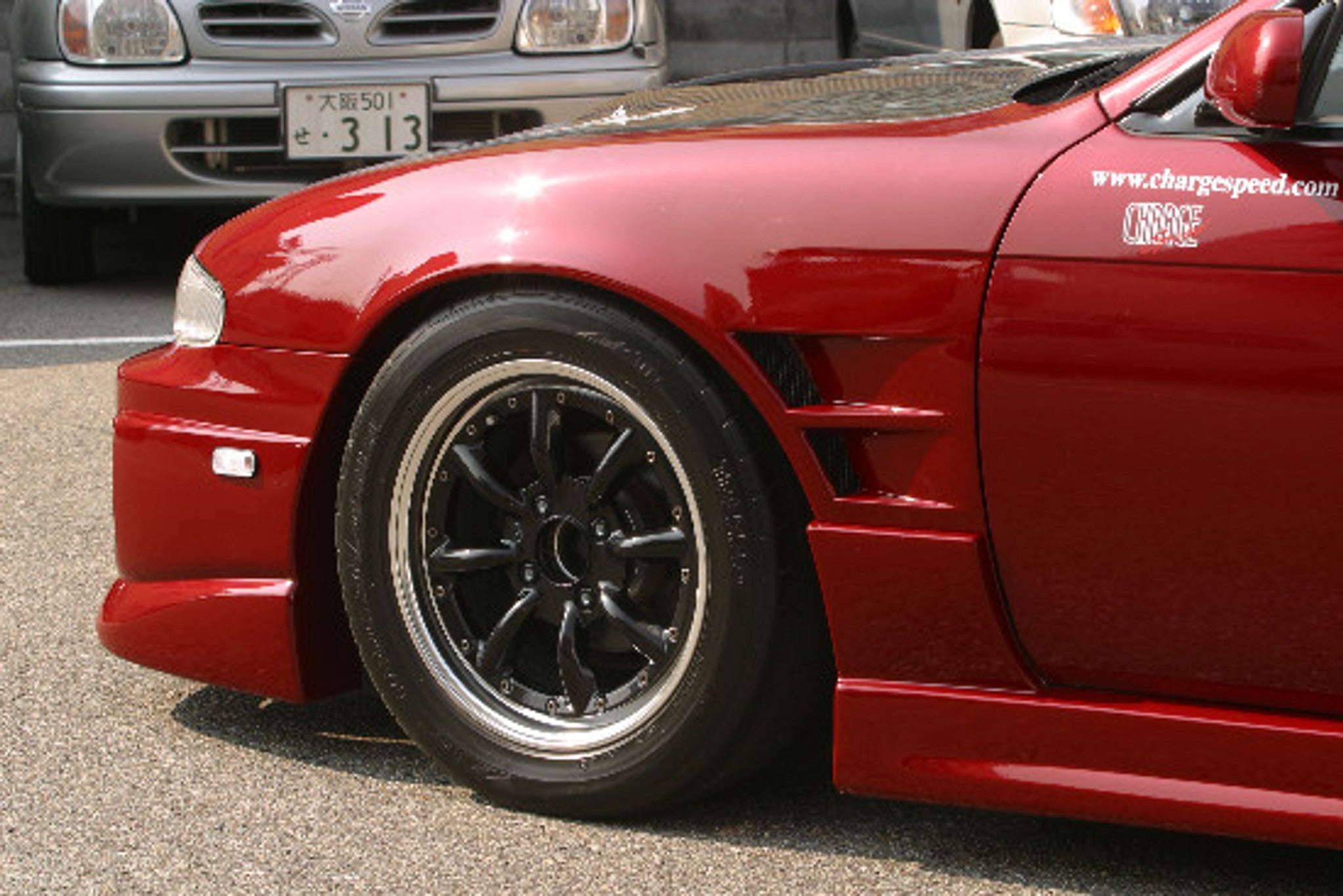 Charge Speed 1995-1996 Nissan 240SX S-14 Zenki Front Fenders 20MM Wide