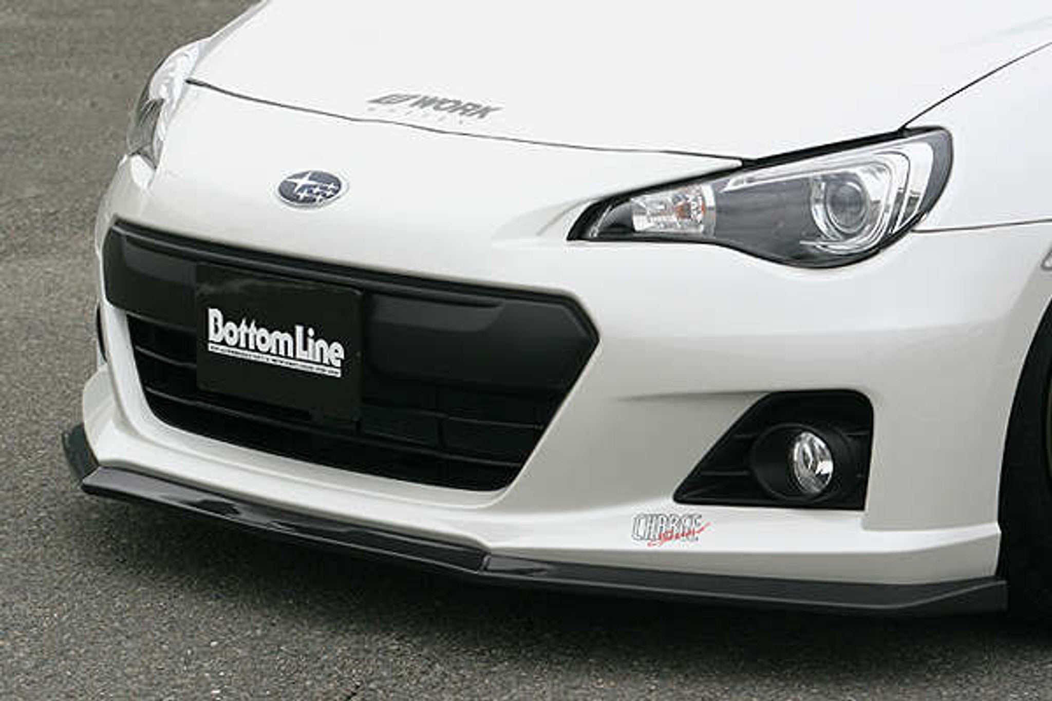 Charge Speed 2013-2016 Subaru BR-Z ZC-6 Zenki Model Bottom Lines Type 1 Carbon Front Lip