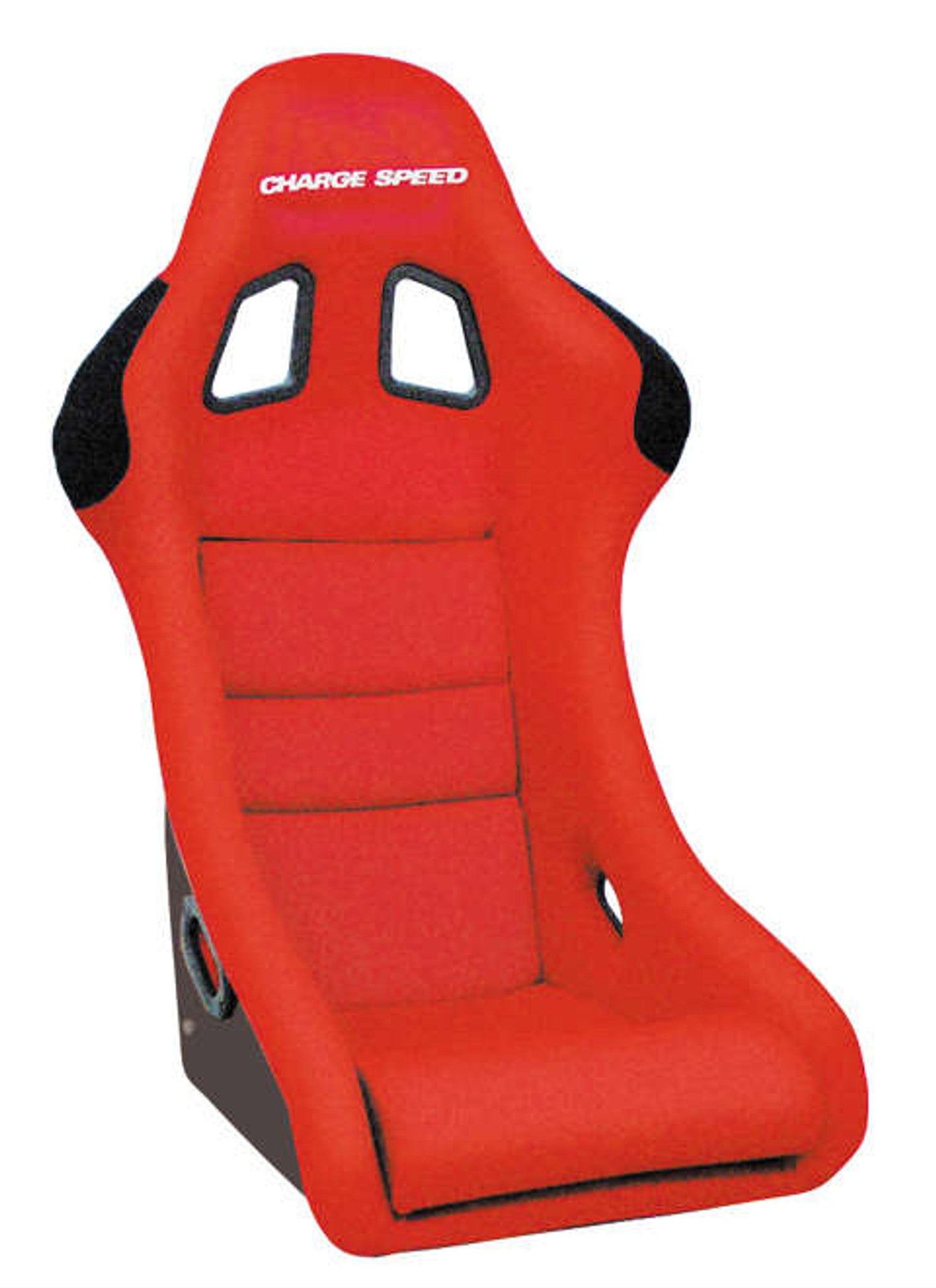 Charge Speed Bucket Racing Seat Shark Type Carbon Red