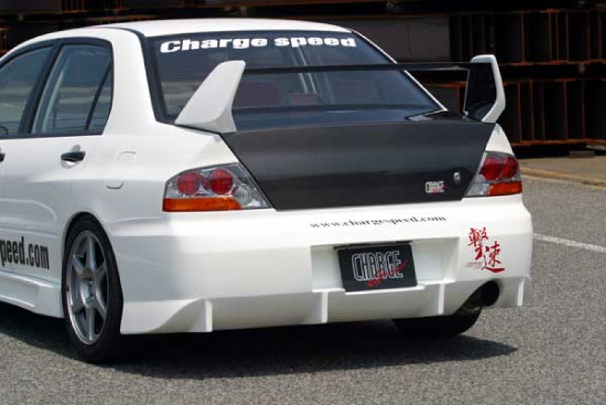 Charge Speed 2002-2007 Mitsubishi Lancer Evo VII, VIII & IX Sedan Rear Bumper