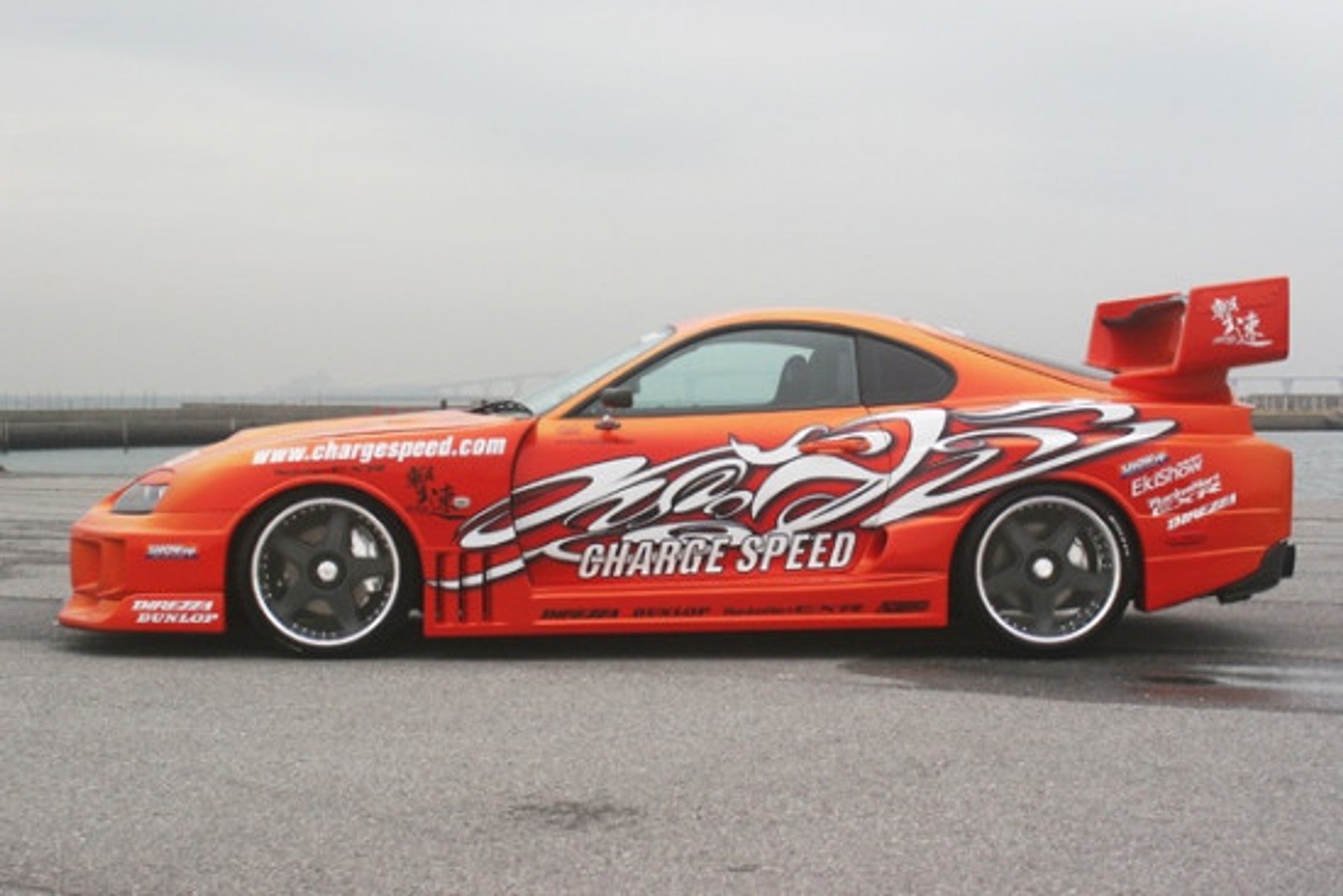 Charge Speed 1993-1998 Toyota Supra JZA-80 MK-IV FRP Super GT Wing