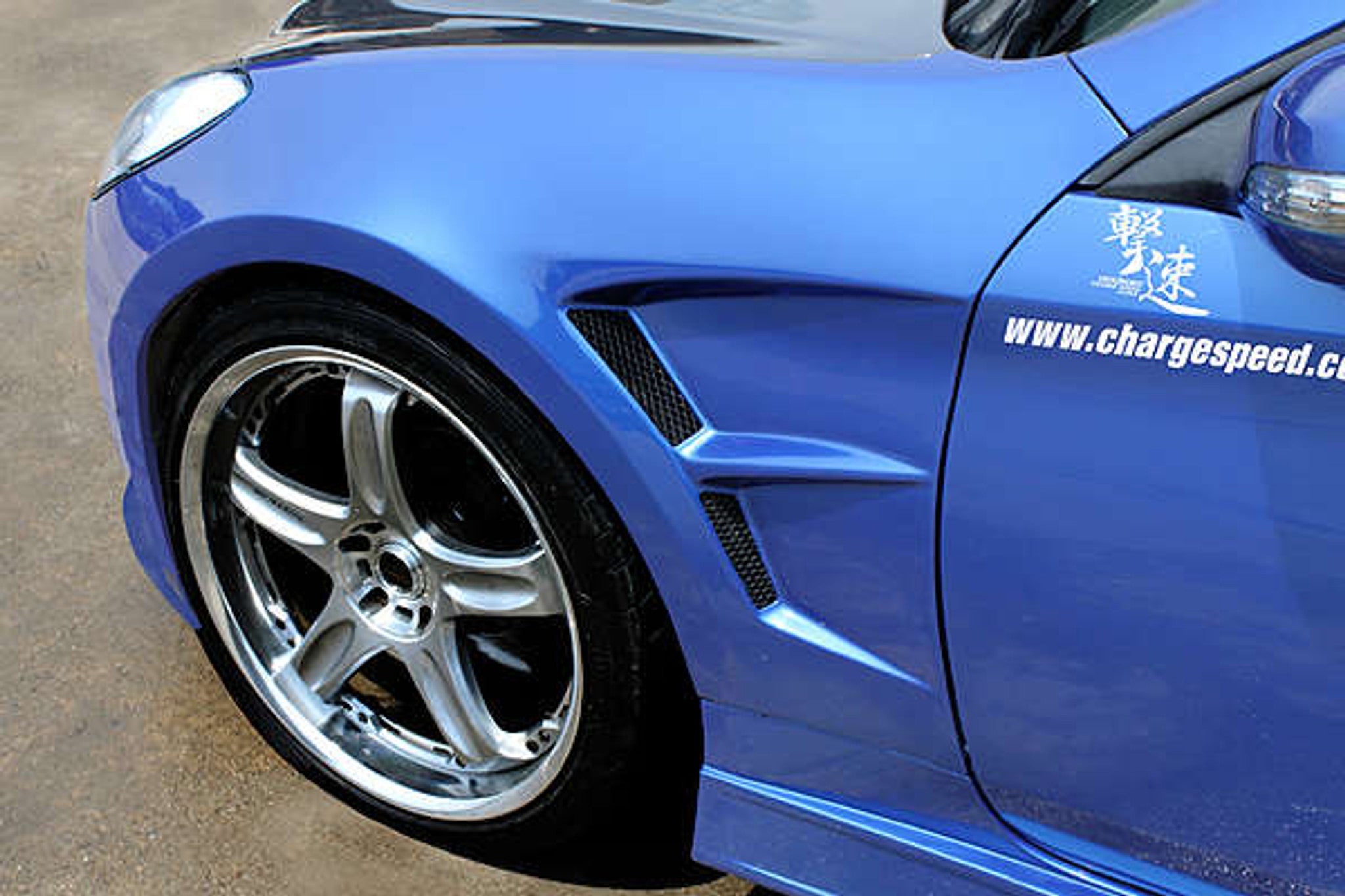 Charge Speed 2009-2012 Hyundai Genesis Coupe D-1 Wide 15mm Front Fenders