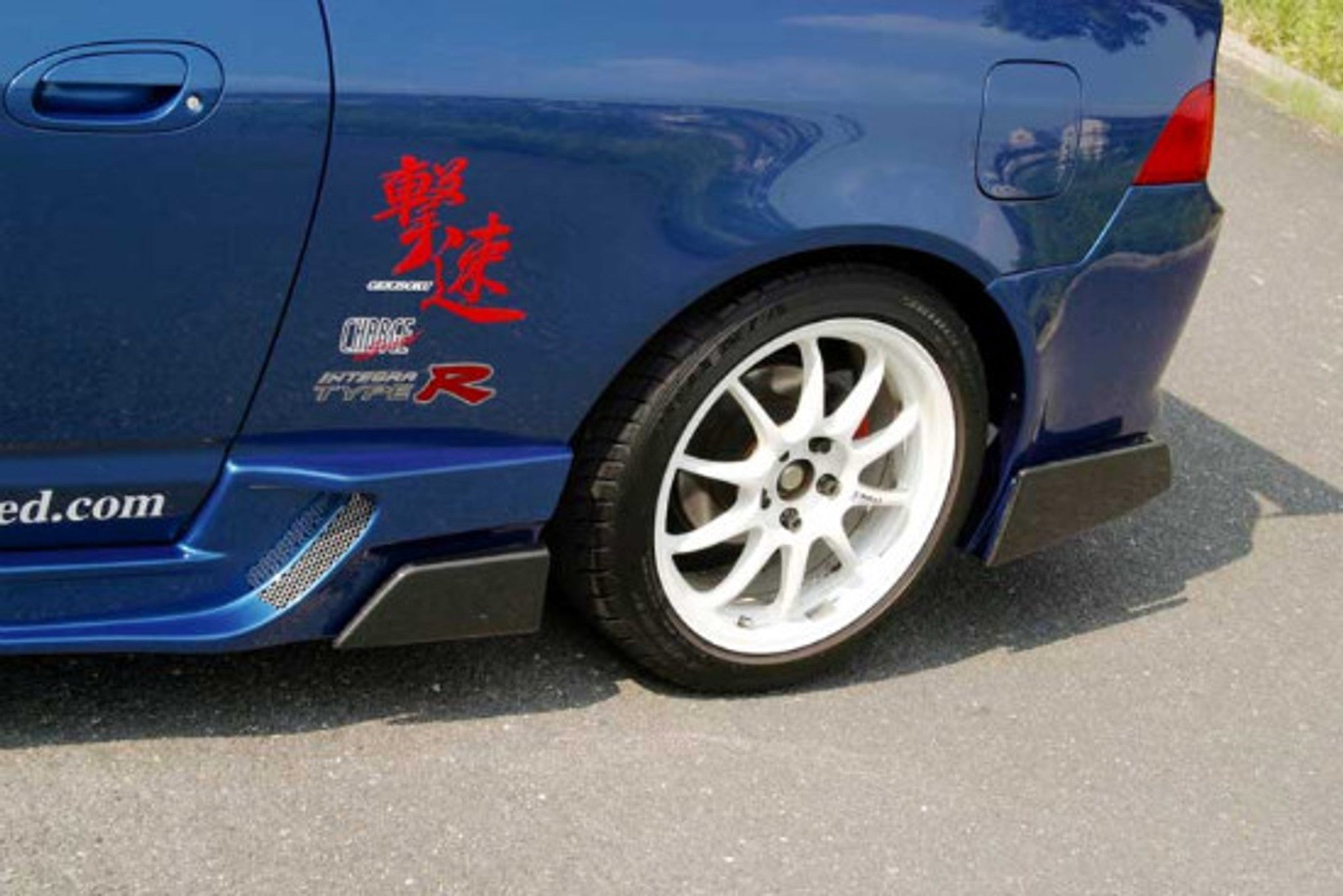 Charge Speed 2002-2006 Acura RSX DC-5 Carbon Side Fin For Type-2 Side Skirts