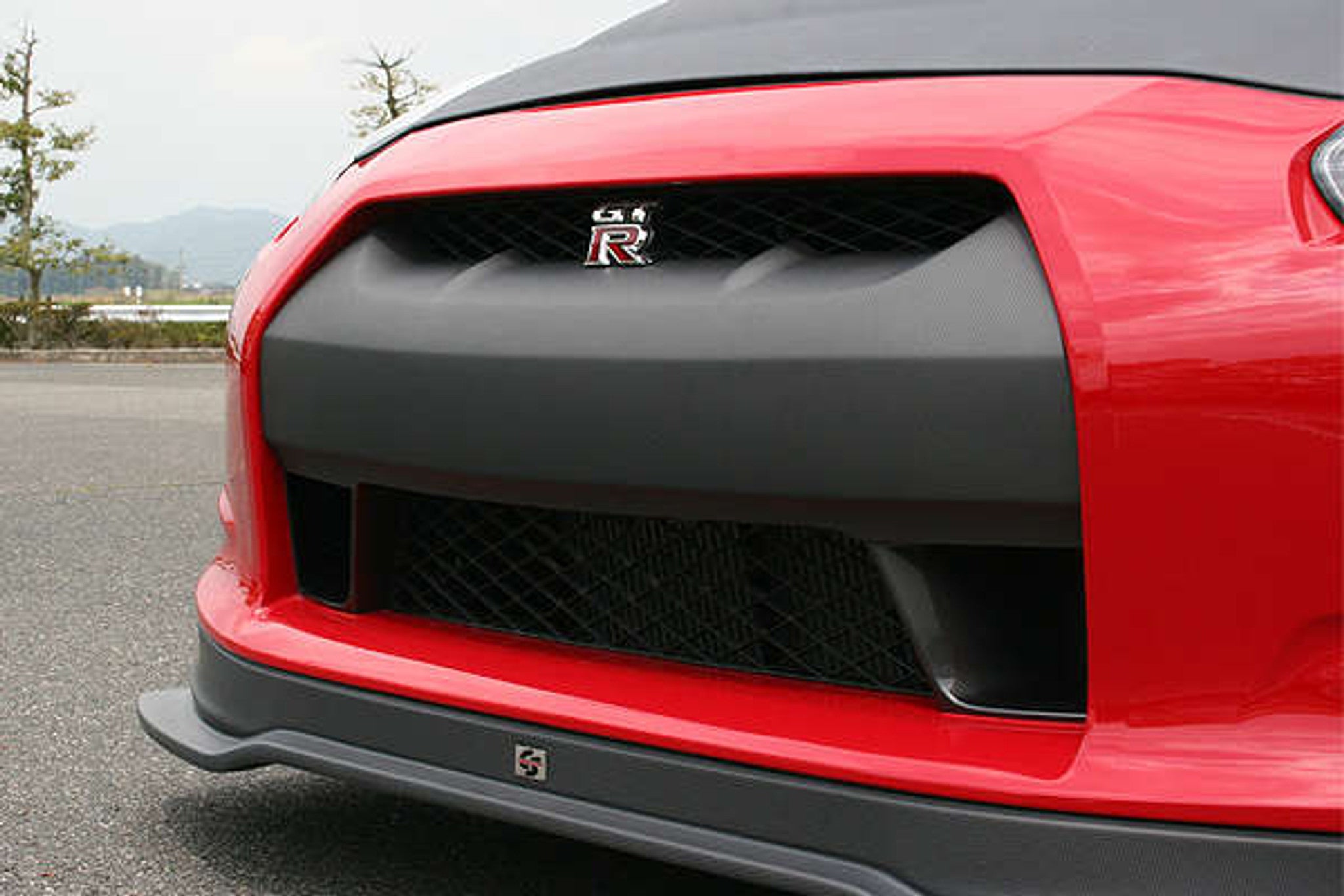 Charge Speed 2007-2011 Nissan GTR Zenki Carbon Front Grill Cowl